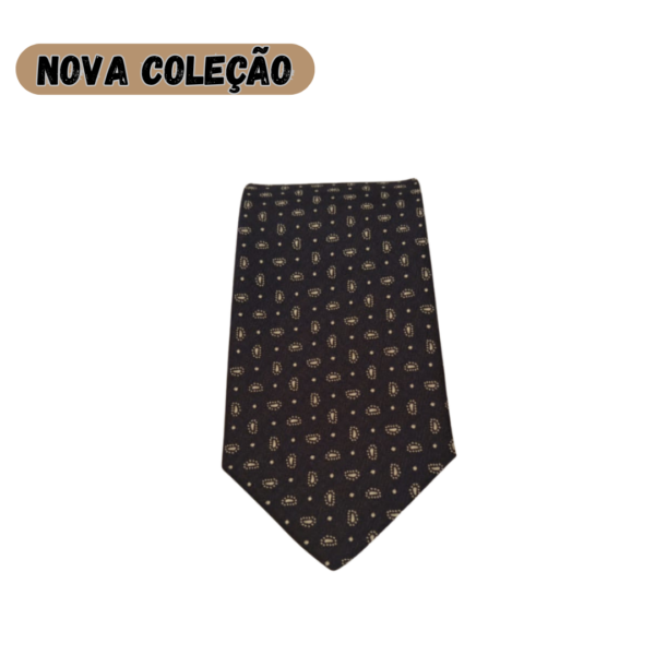 Gravata azul marinho fantasia