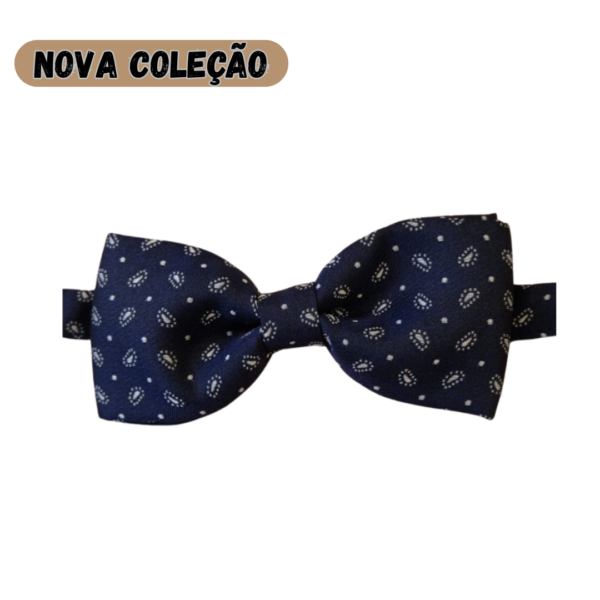 Laço azul marinho fantasia