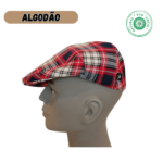 Boina / boné à portuguesa  Modelo Quadrados