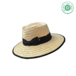 Chapéu palha de centeio  Modelo Fedora
