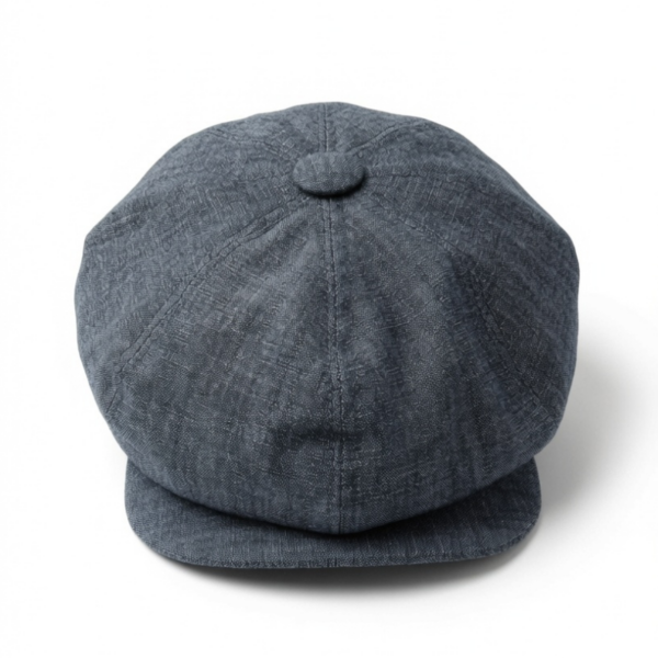 Boina em Algodão Azul / Acizentada Peaky Blinders
